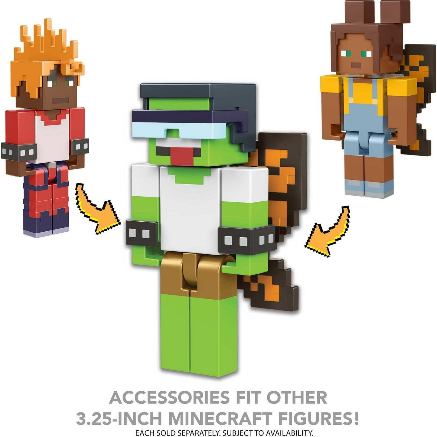 Minecraft Creator Series Fairy Wings Figure, Collectible Building Toy