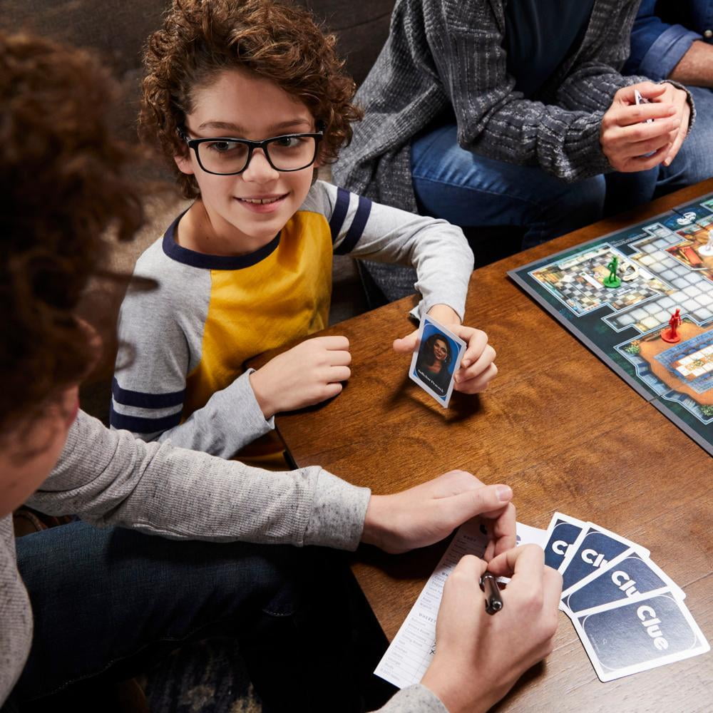 Clue Classic Mystery Board Game for Kids and Family Ages 8 and Up, 2-6 Players