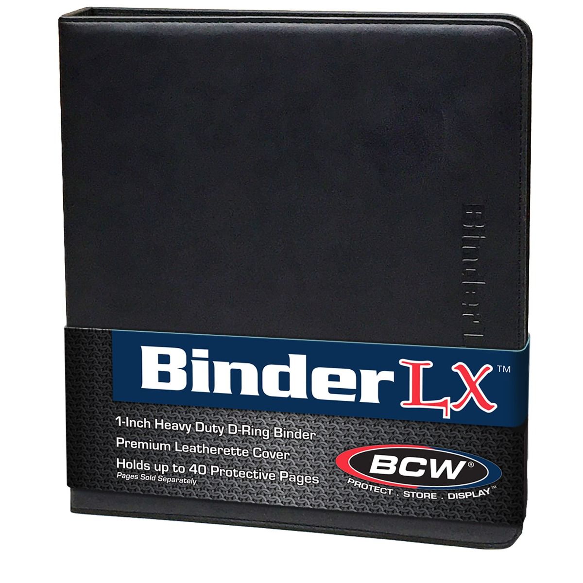 1" ALBUM - LX - COLLECTORS - BLACK