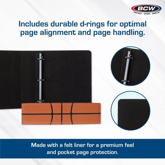 3" ALBUM - BASKETBALL ALBUM - PREMIUM - BROWN