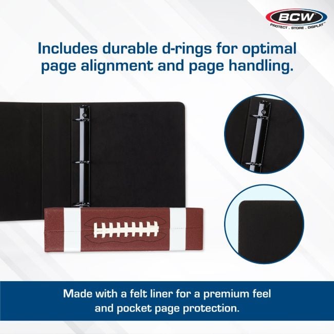 3" ALBUM - FOOTBALL ALBUM - PREMIUM - BROWN