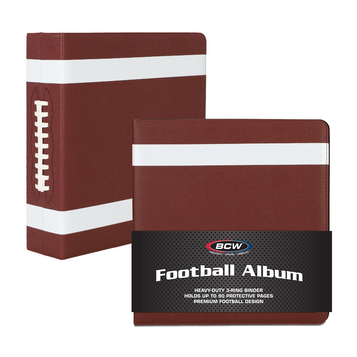 3" ALBUM - FOOTBALL ALBUM - PREMIUM - BROWN