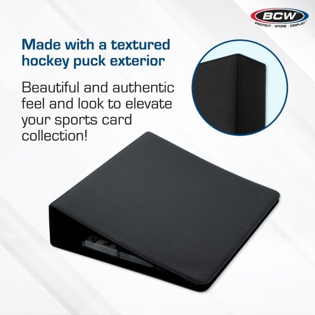 3" ALBUM - HOCKEY ALBUM - PREMIUM - BLACK