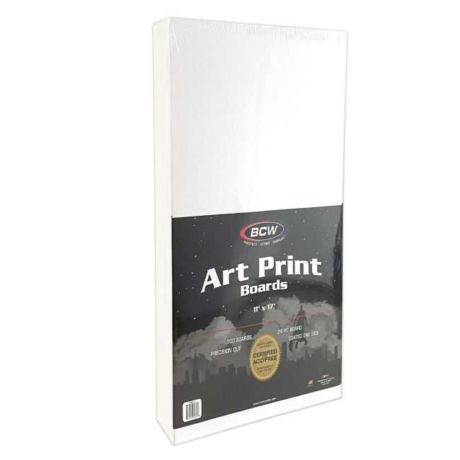 ART PRINT BACKING BOARDS - 11 X 17