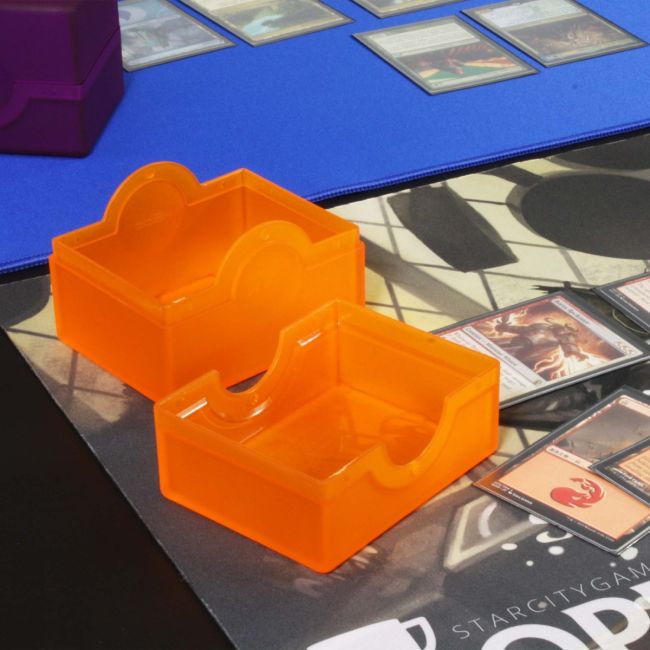 BCW - DECK CASE - PRISM - SUNSET ORANGE