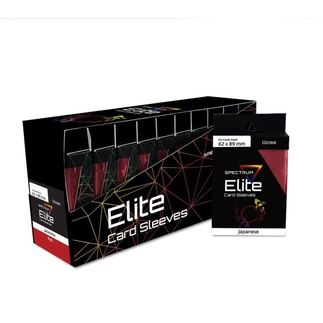 DECK GUARD ELITE - SMALL - RED (62X89)