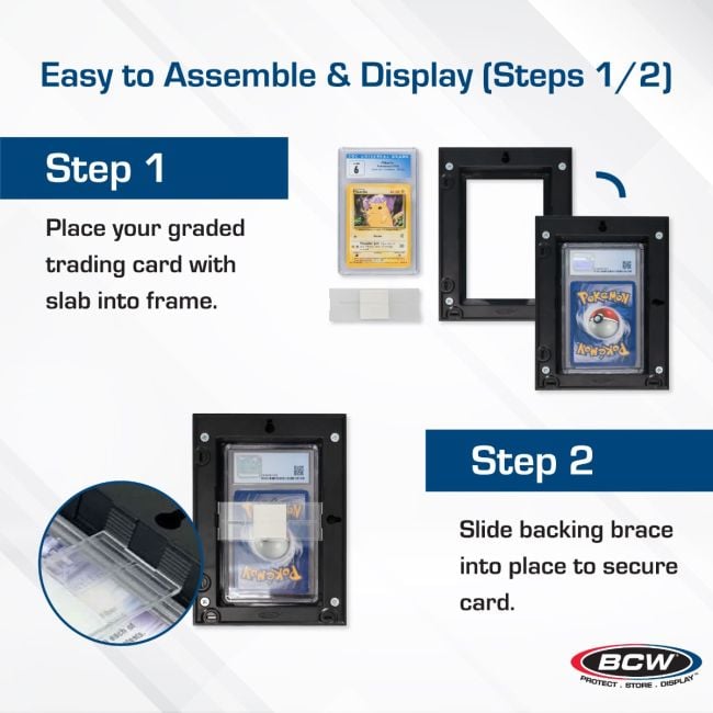 INTERLOCKING CARD FRAME-GRADED