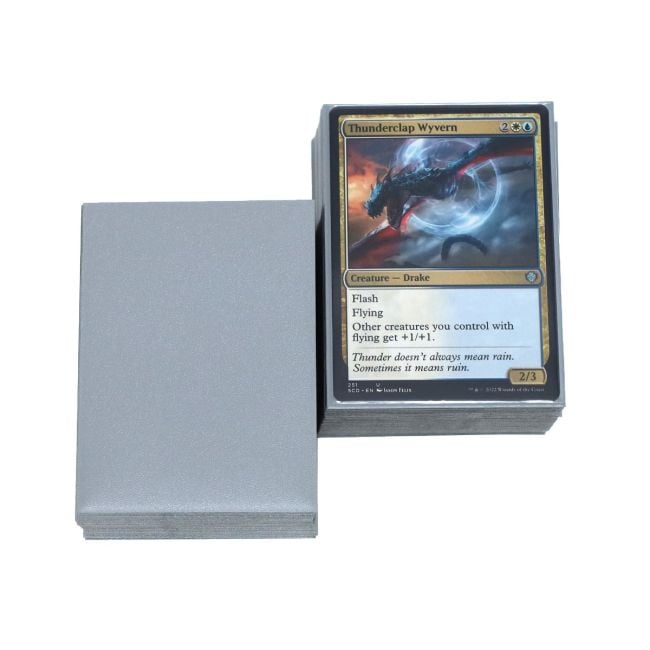 IRIDIAN MATTE SLEEVES - SILVER