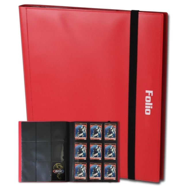 FOLIO 9-POCKET - RED