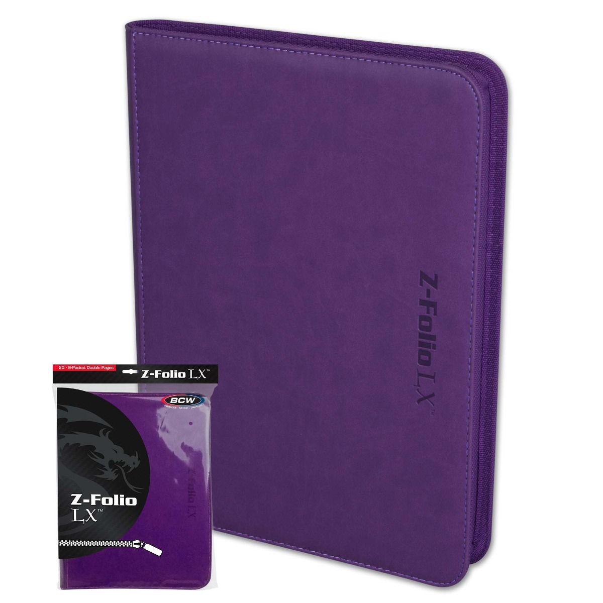 Z-FOLIO 9-POCKET LX - PURPLE