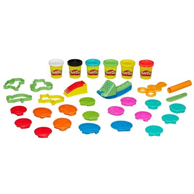 Play-Doh Classic Canister Retro Set with 6 Non-Toxic Colors