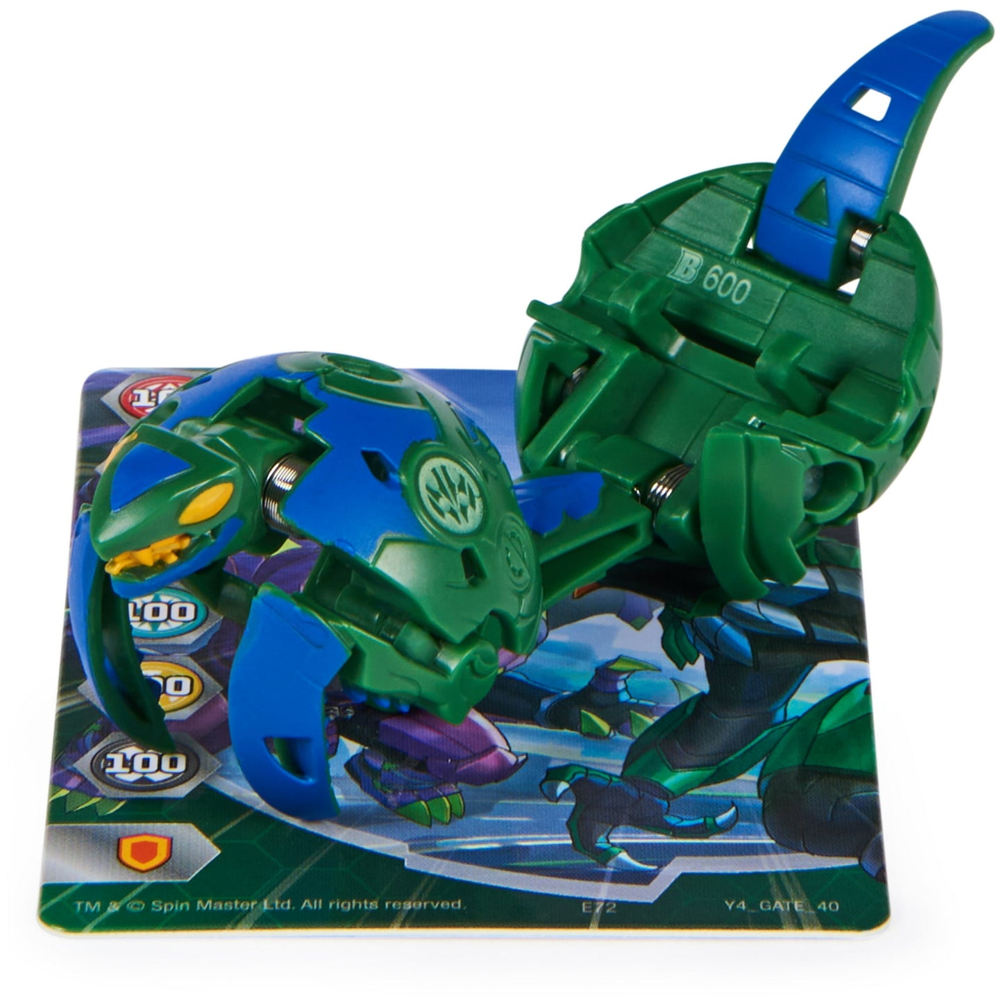 Bakugan Legends, Fangzor X Mantonoid, 2-inch-Tall Collectible Action Figure and Trading Cards, Kids Toys for Boys 6 and up