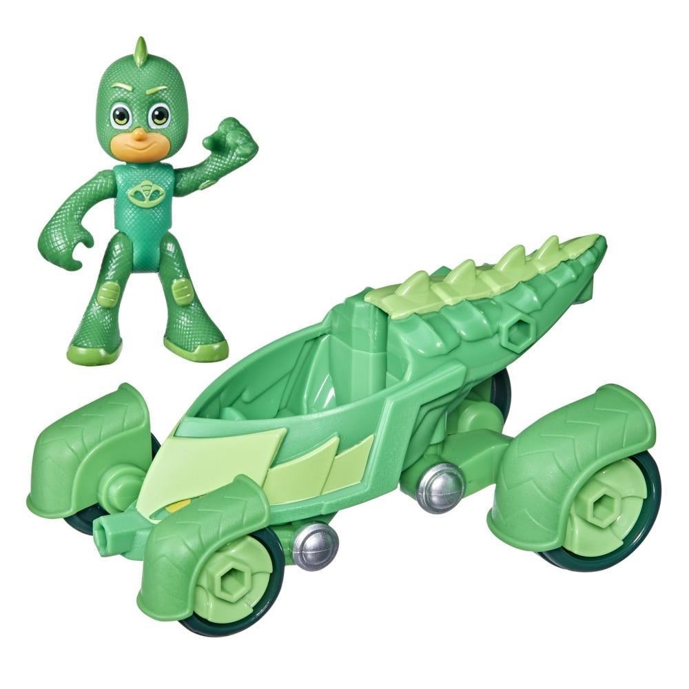 PJ Masks Gekko-Mobile Preschool Toy Gekko Car with Gekko Action Figure