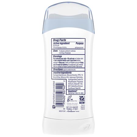 Antiperspirant Deodorant Stick, Sensitive Skin Sensitive Skin 2.6oz
