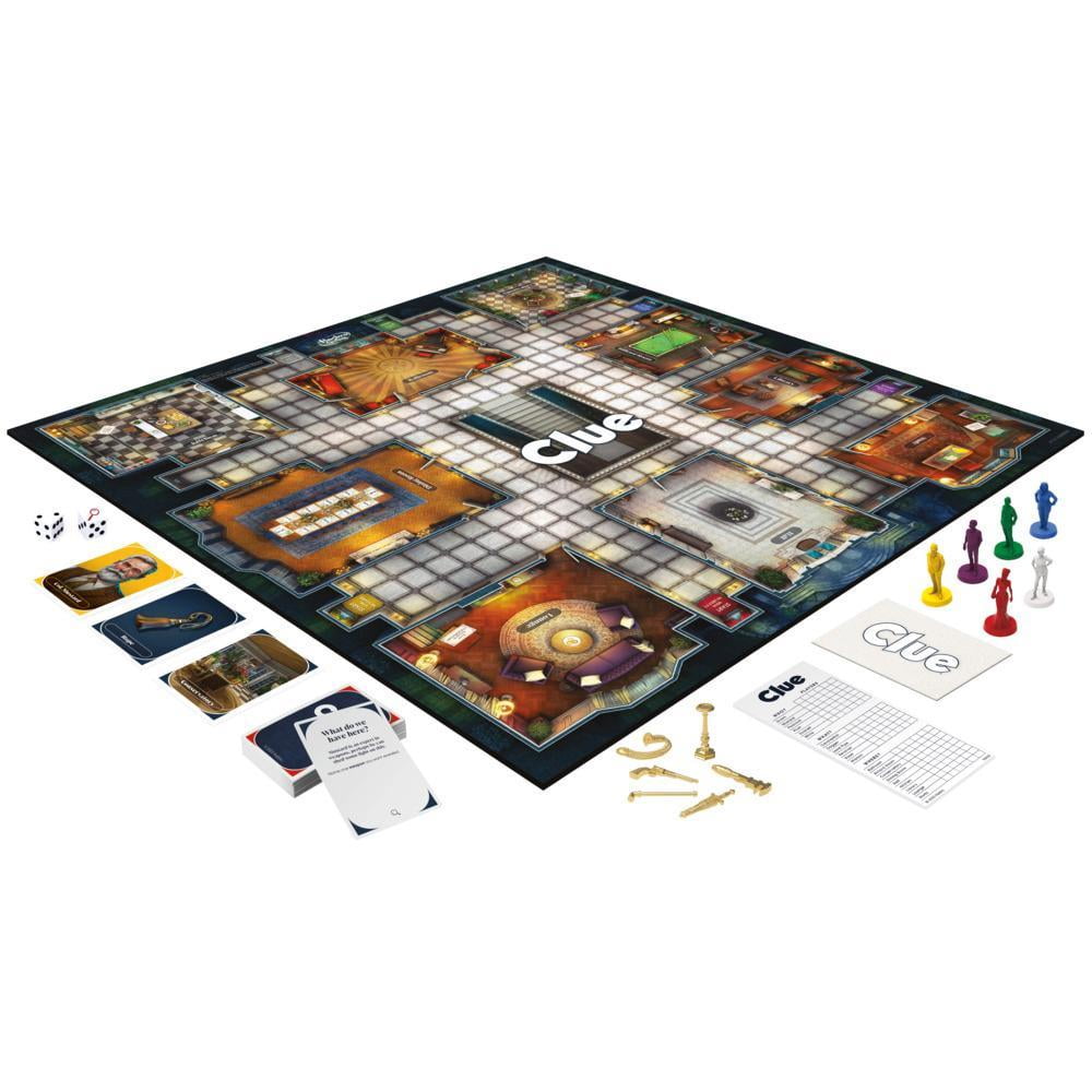 Clue Classic Mystery Board Game for Kids and Family Ages 8 and Up, 2-6 Players