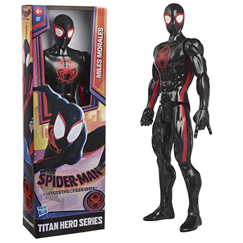 Marvel Spider-Man Miles Morales Toy 12-Inch-Scale Spider-Man: Across the Spider-Verse Figure for Kids Ages 4 and up