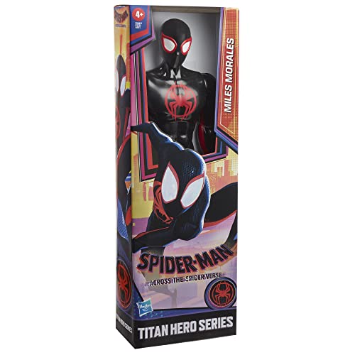 Marvel Spider-Man Miles Morales Toy 12-Inch-Scale Spider-Man: Across the Spider-Verse Figure for Kids Ages 4 and up