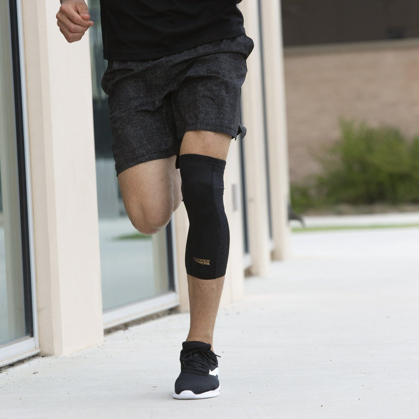 Copper Fit® Copper-infused Freedom Knee Compression Sleeve, 14"-16", Large