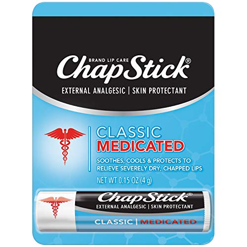 Classic Medicated Lip Balm Tube Chapped Lips Treatment