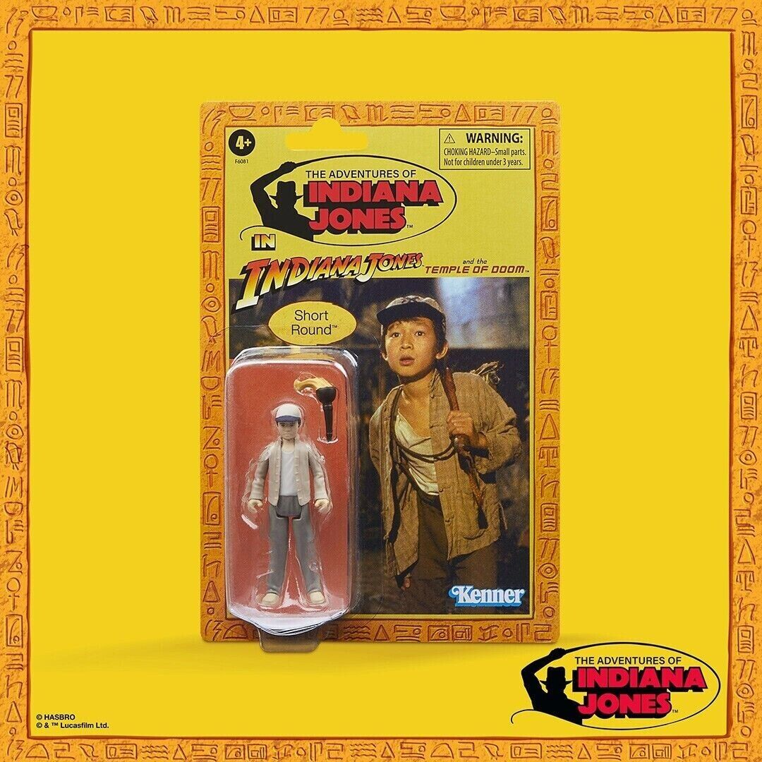 Hasbro Indiana Jones Retro Collection Short Round Action Figure New with Box