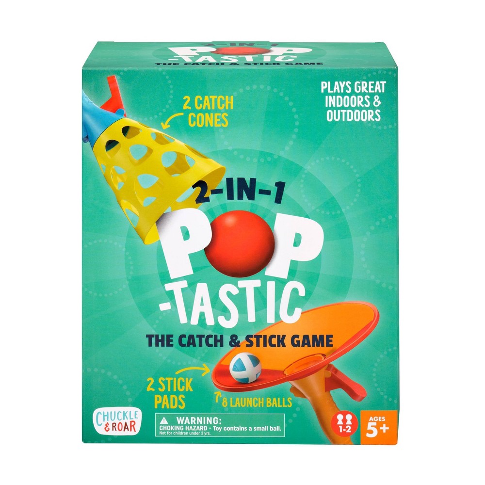 Chuckle & Roar 2-in-1 POP-tastic: the Catch & Stick Game