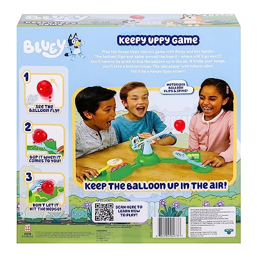 Bluey Keepy Uppy Board Game Kids and Family Game 2-3 Players Ages 4+