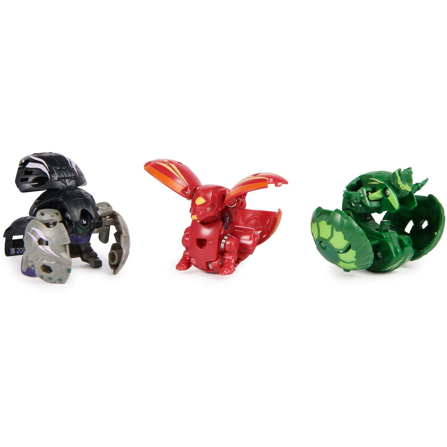Bakugan Legends Starter 3-Pack, Tretorous Ultra, Spartillion and Fenneca, Action Figures
