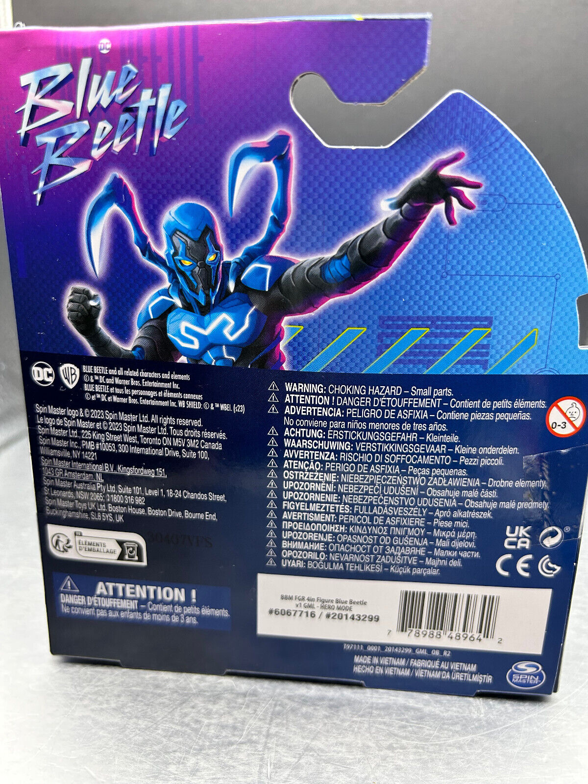 DC (Blue Beetle) Action Figure - Hero-Mode Blue Beetle