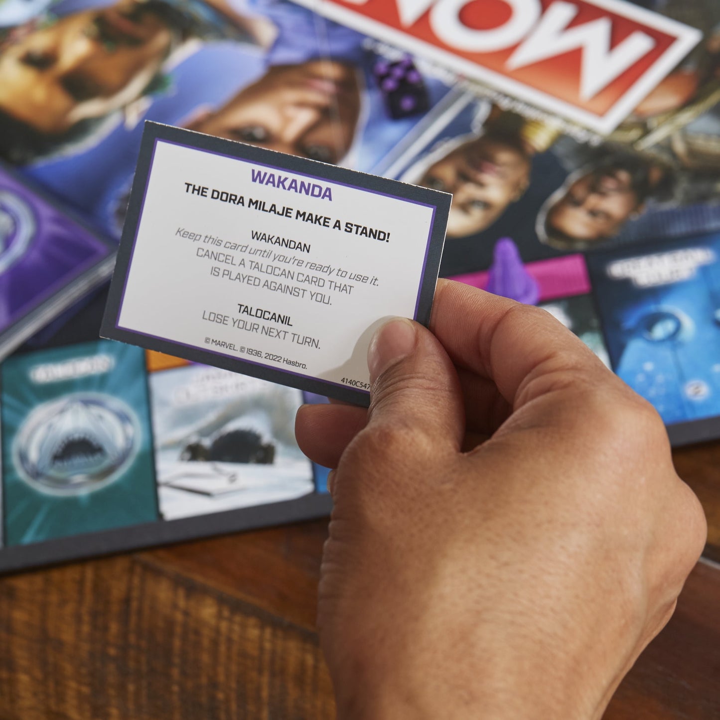 Monopoly: Marvel Studios' Black Panther: Wakanda Forever Edition Board Game for 2-6 Players