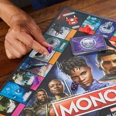 Monopoly: Marvel Studios' Black Panther: Wakanda Forever Edition Board Game for 2-6 Players