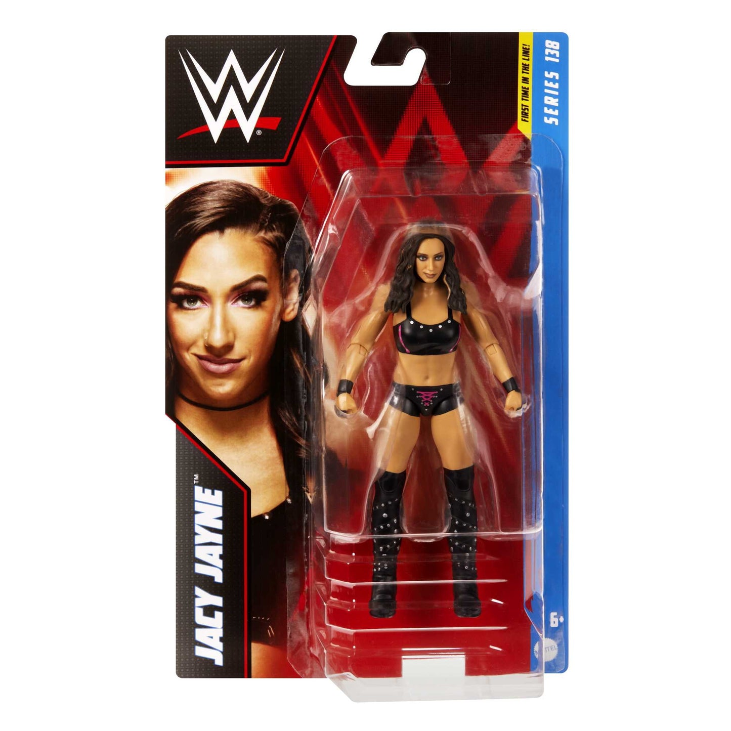 WWE Jacy Jayne Basic Action Figure, Posable Collectible, Articulation & Life-Like Detail (6-inch)