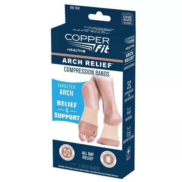 Copper Fit Arch Relief Compression Band