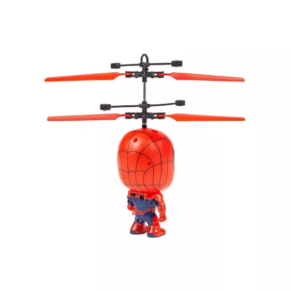 World Tech Marvel 3.5" Spider-Man Flying Figure IR Helicopter