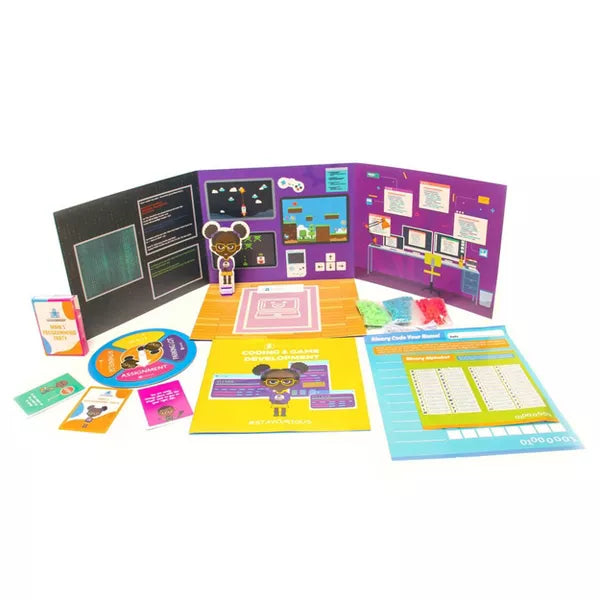 Brown Toy Box Maya Coding & App STEAM Kit