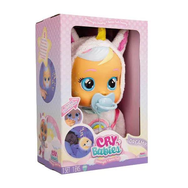 Cry Babies Goodnight Dreamy Light-Up Baby Doll