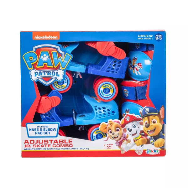 PAW Patrol Jr.Roller Kids' Roller Skate with Pad Set