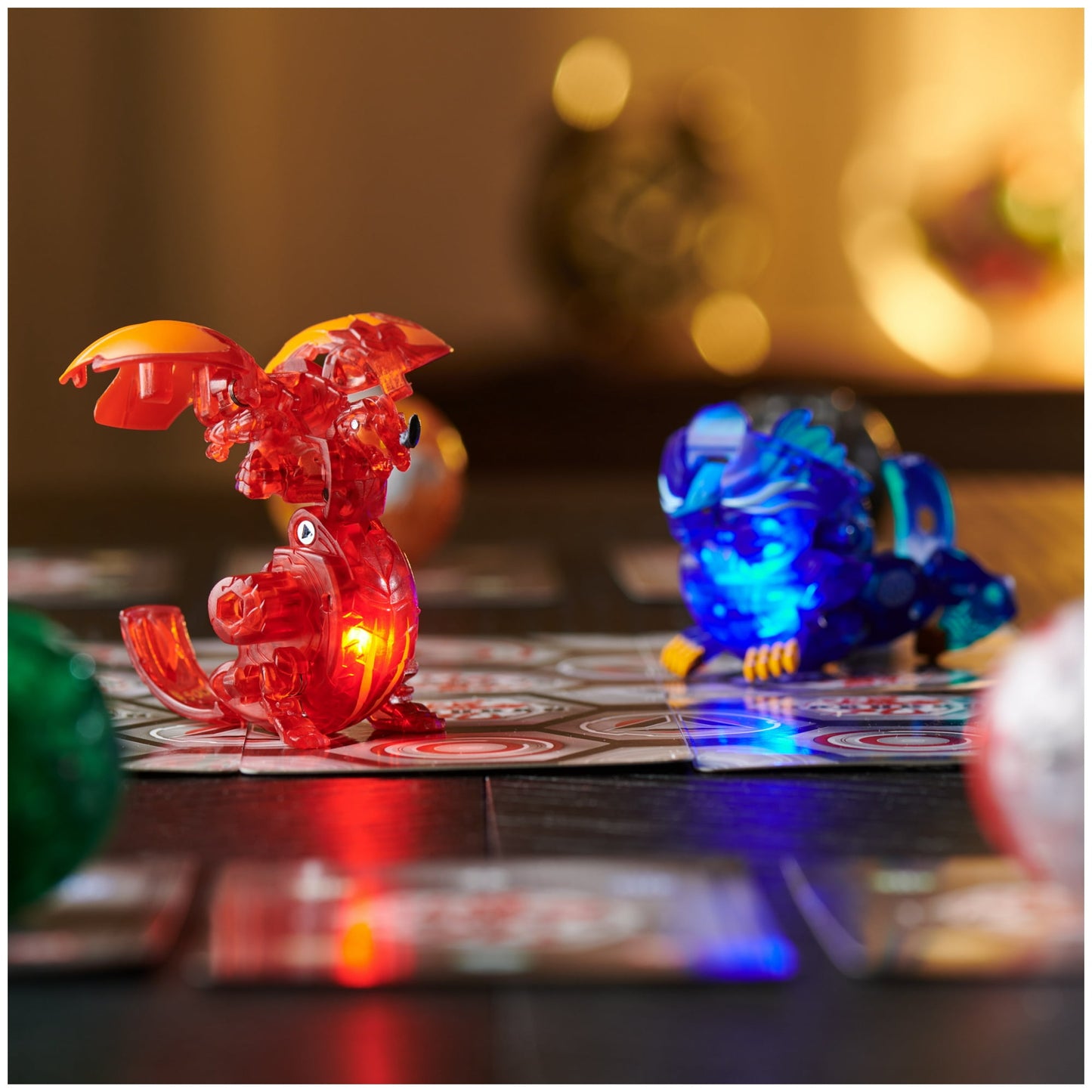 Bakugan Legends, Nova Pegatrix (Gold), Light Up Bakugan Action Figures with Trading Card