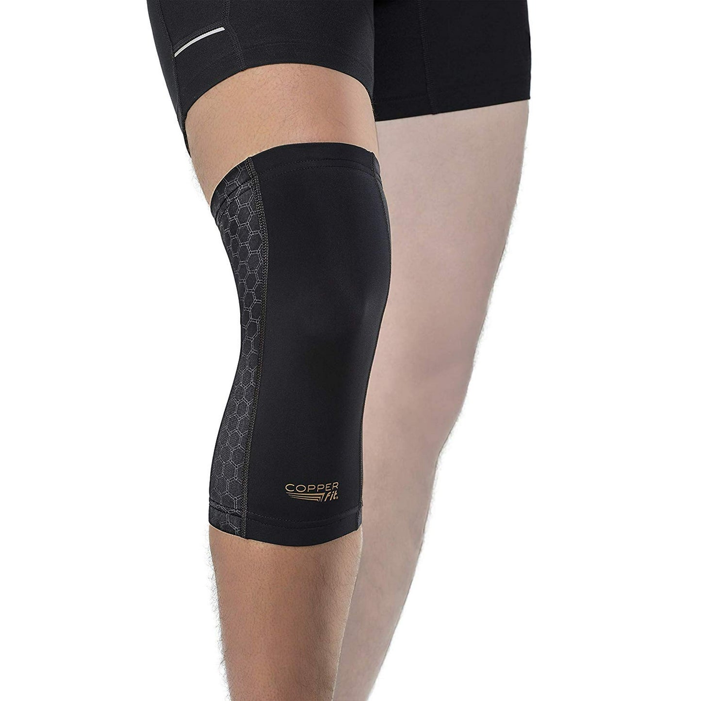 Copper Fit® Copper-infused Freedom Knee Compression Sleeve, 14"-16", Large