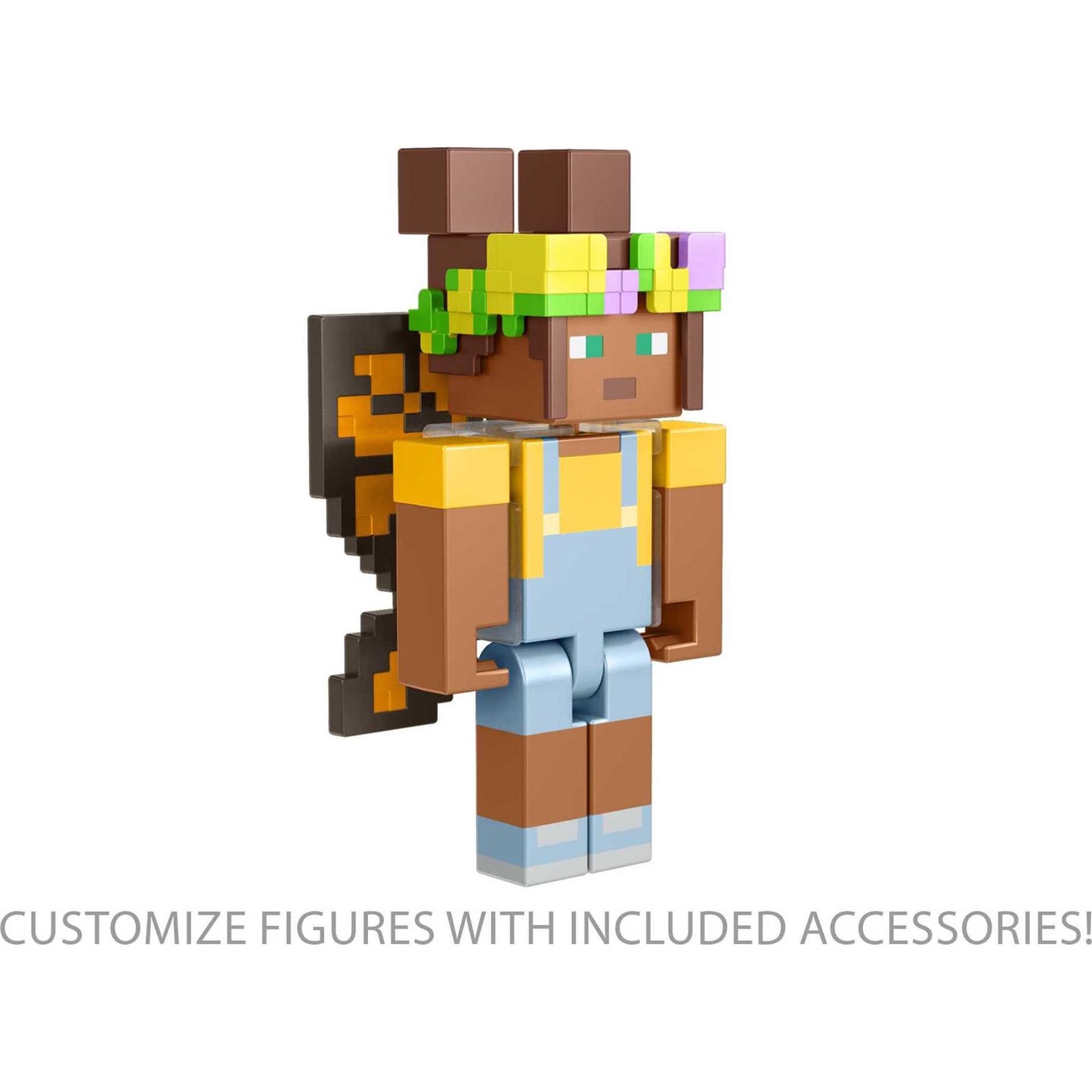 Minecraft Creator Series Fairy Wings Figure, Collectible Building Toy