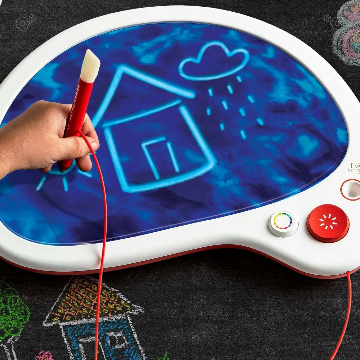 Mess Free Drawing Glow Palette - FAO Schwarz