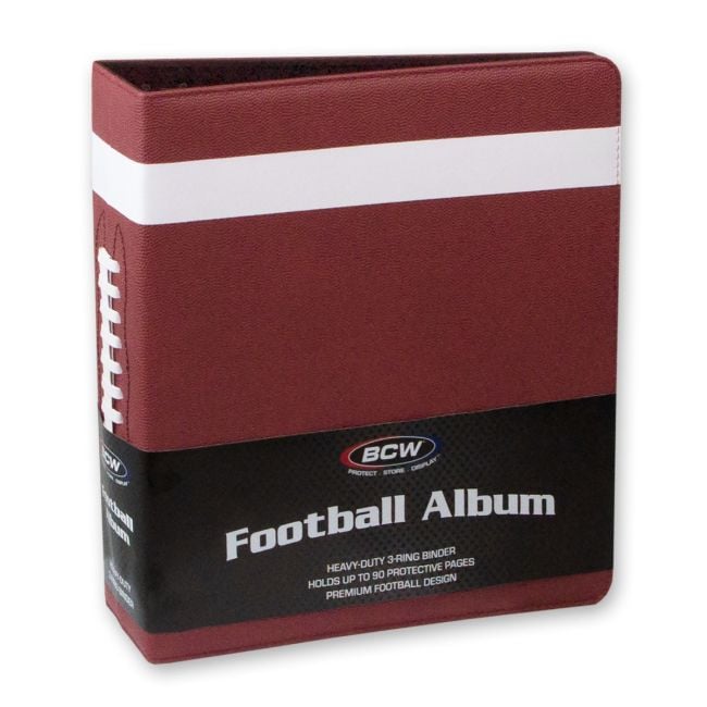 3" ALBUM - FOOTBALL ALBUM - PREMIUM - BROWN