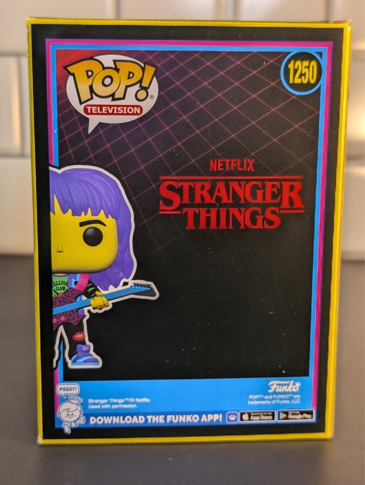 Funko Pop Stranger Things Eddie 1250 TargetCon Netflix Limited Edition Exclusive