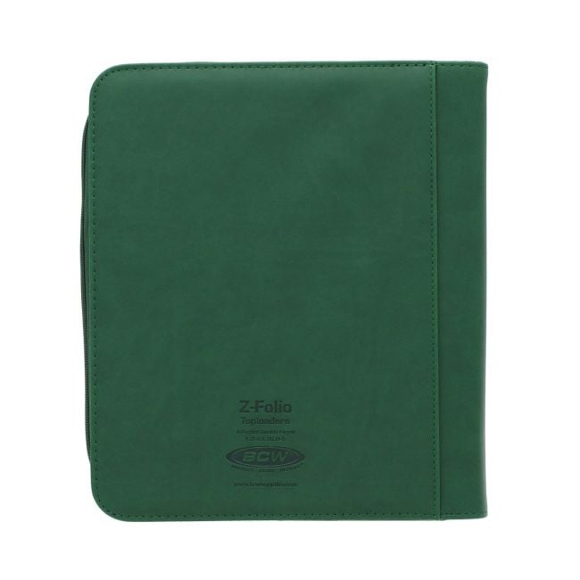 Z-Folio 4-Pocket LX Album - Toploaders - Green