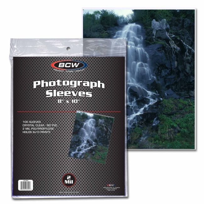 8 X 10 PHOTO SLEEVES