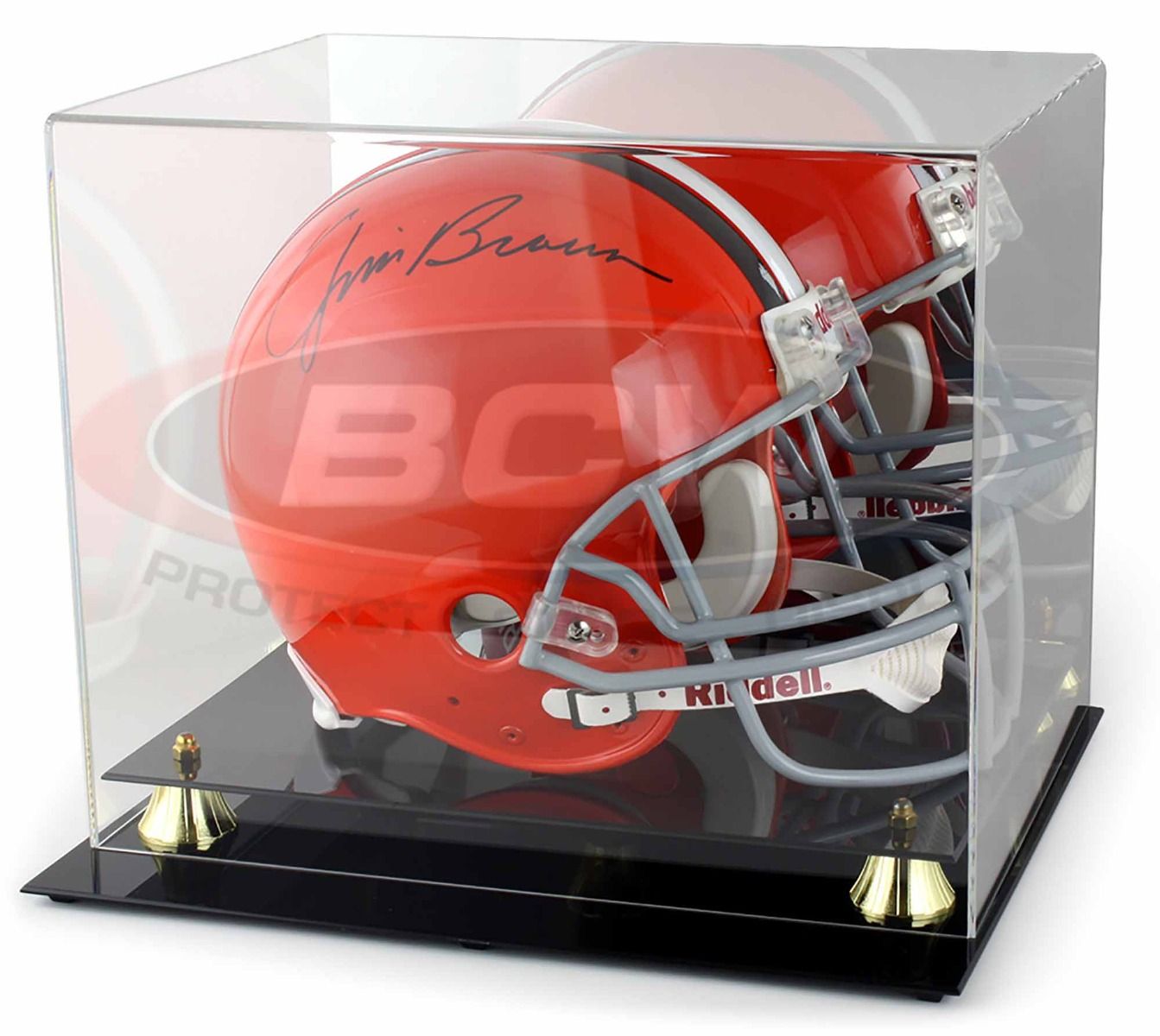 ACRYLIC HELMET DISPLAY - WITH MIRROR