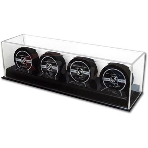 ACRYLIC BASE 4 HOCKEY PUCK DISPLAY