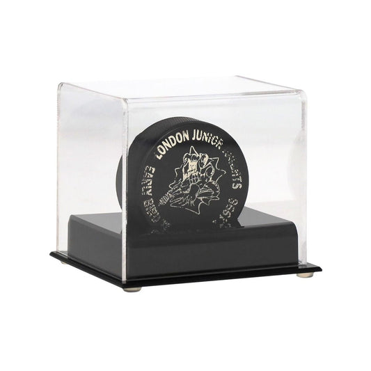 ACRYLIC BASE HOCKEY PUCK DISPLAY