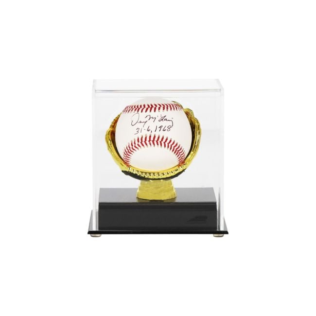 ACRYLIC GOLD GLOVE BASEBALL DISPLAY