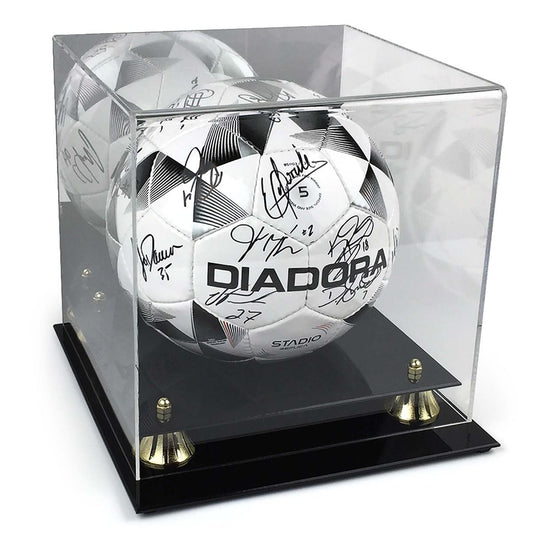 ACRYLIC SOCCER/VOLLEY BALL DISPLAY - WITH MIRROR