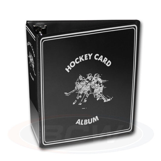 3" ALBUM - HOCKEY - BLACK